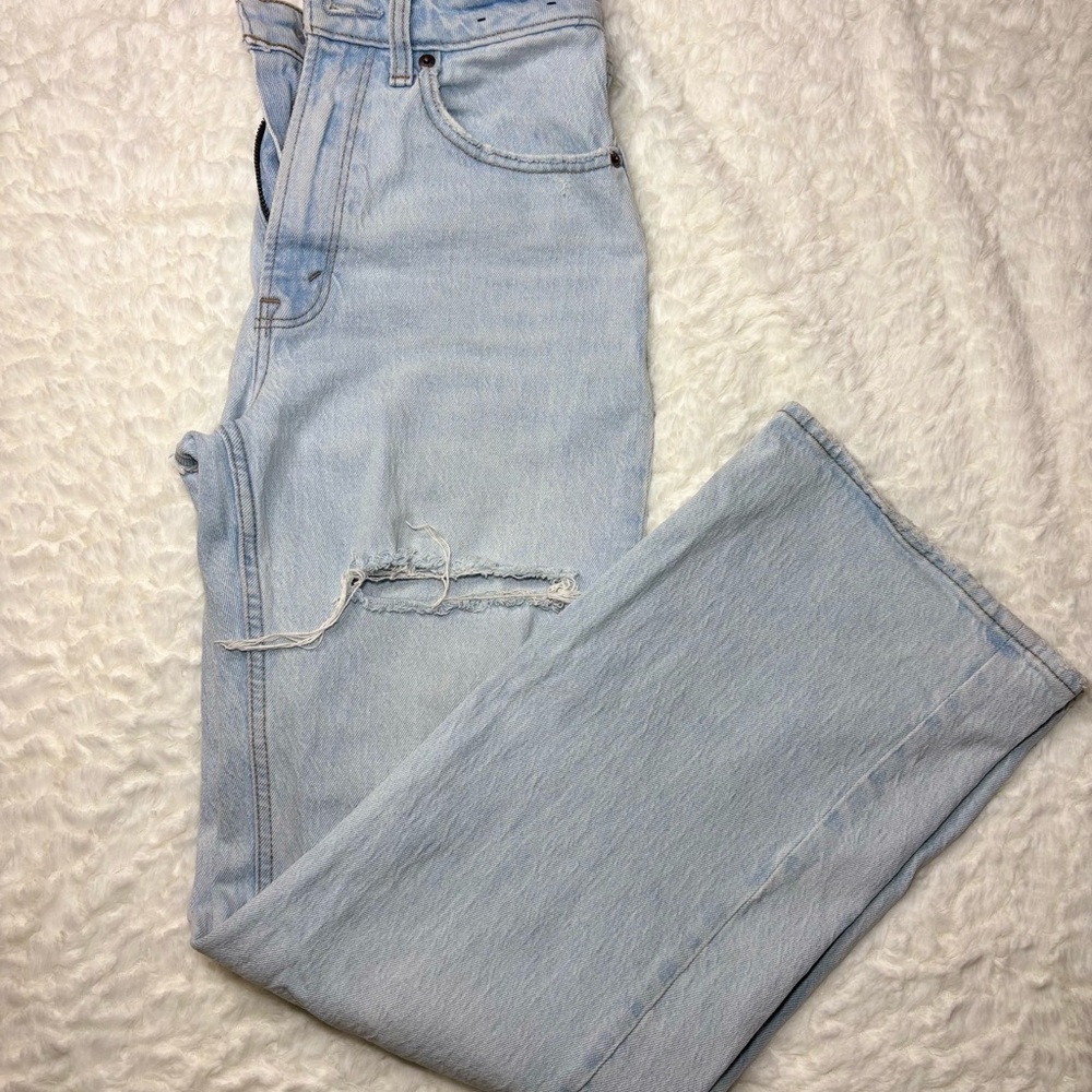 Abercrombie & Fitch Light Blue High Rise Jeans